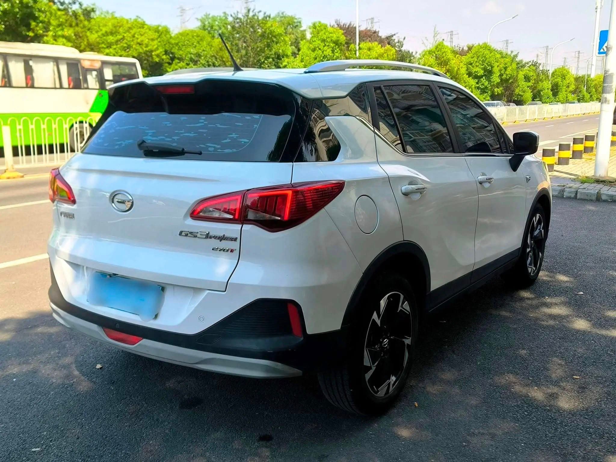 Rear view of the GAC Trumpchi GS3
